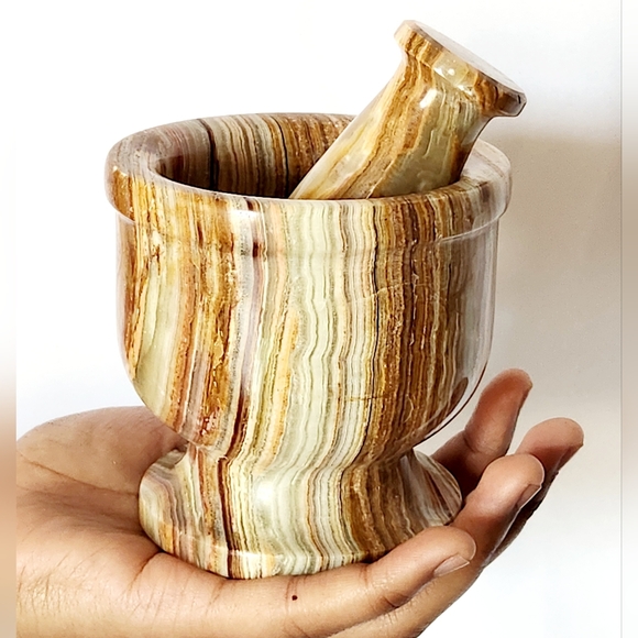 Onyx Mortar and Pestle (Large) - Picture 8 of 8